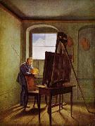Caspar David Friedrich Georg Friedrich Kersting Spain oil painting artist